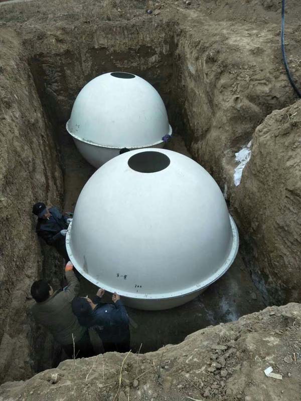 地埋式球形玻璃钢水箱（水窖）